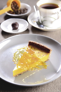 SheMe House specially recommendsits pumpkin cheese tart.(Photo: Wu Jinshi)